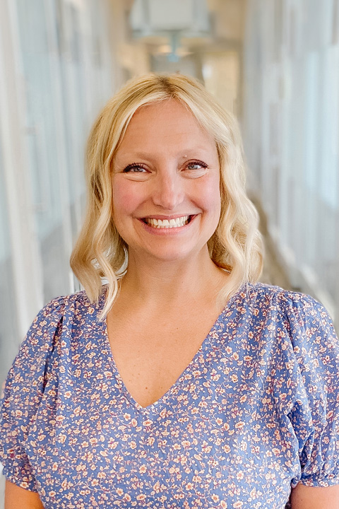 Staff member Heather Vos