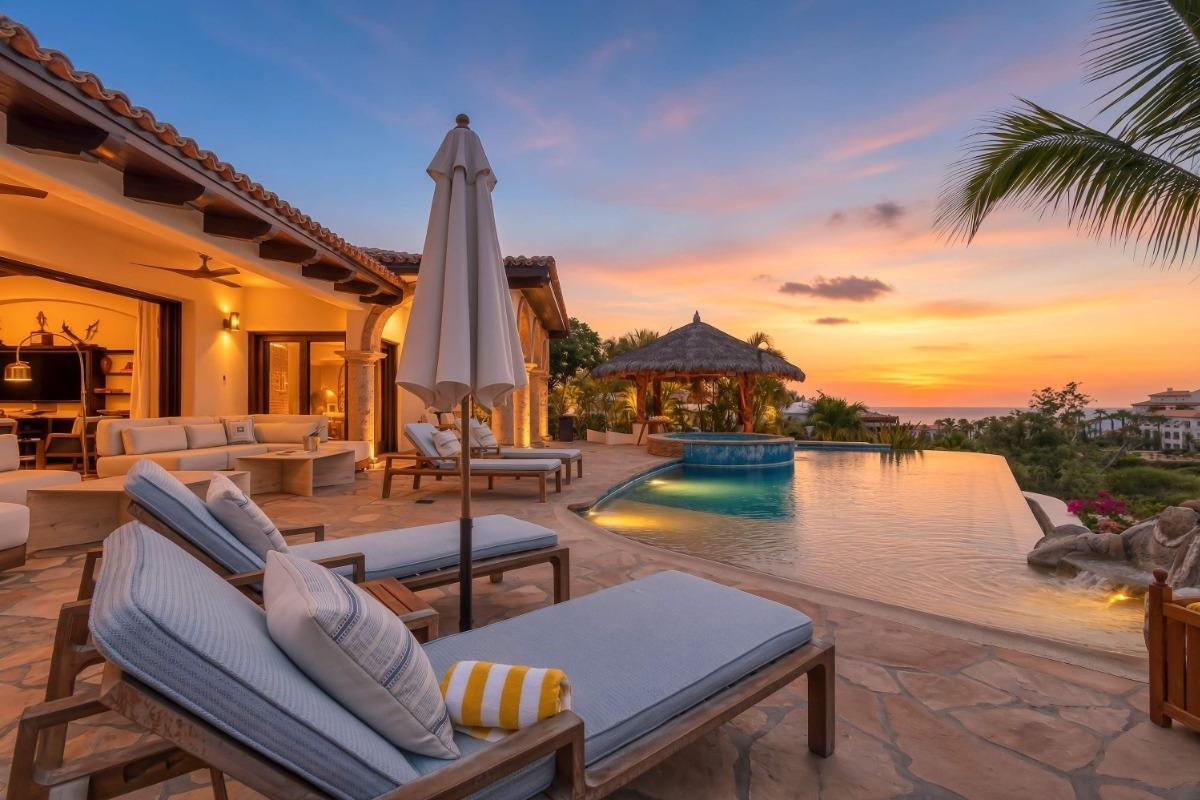 Luxury Cabo San Lucas vacation rental with infiniti pool