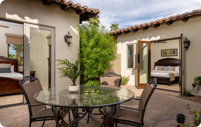 Modern Vacation Rental Patio